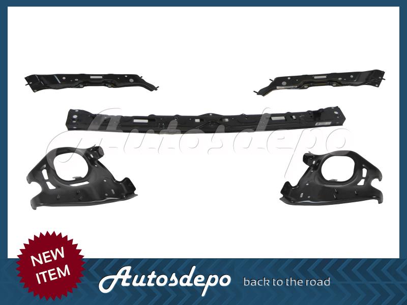OEM Toyota Tundra 2007-2013 Front Bumper Reinforcement – Center + Left + Right Steel Retainer Set 4 thumbnail image