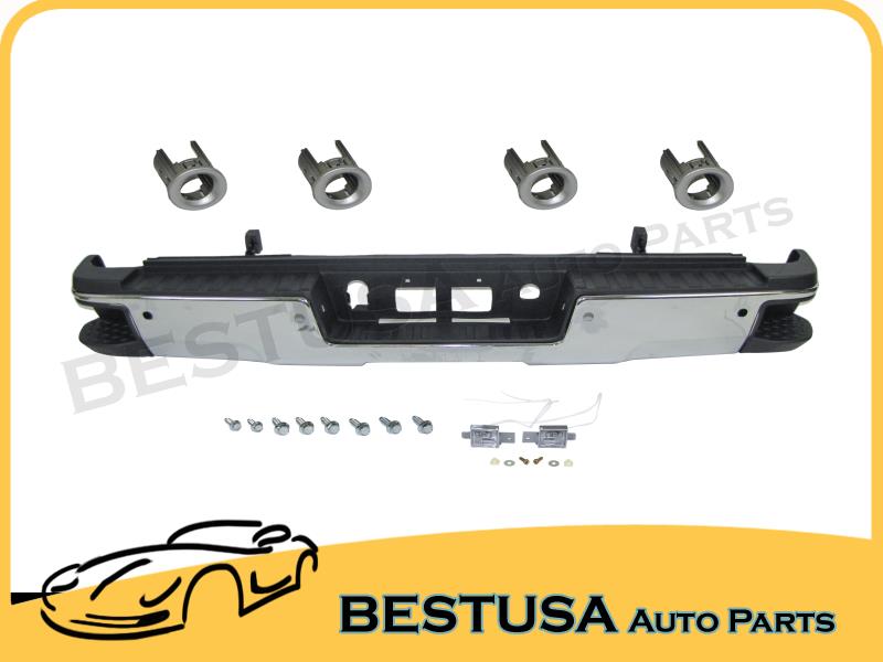 2007-2010 GMC Sierra Step Bumper,Assy,Steel,W/o Parking Aid Sensor Classic 2 Cur - Foto 9