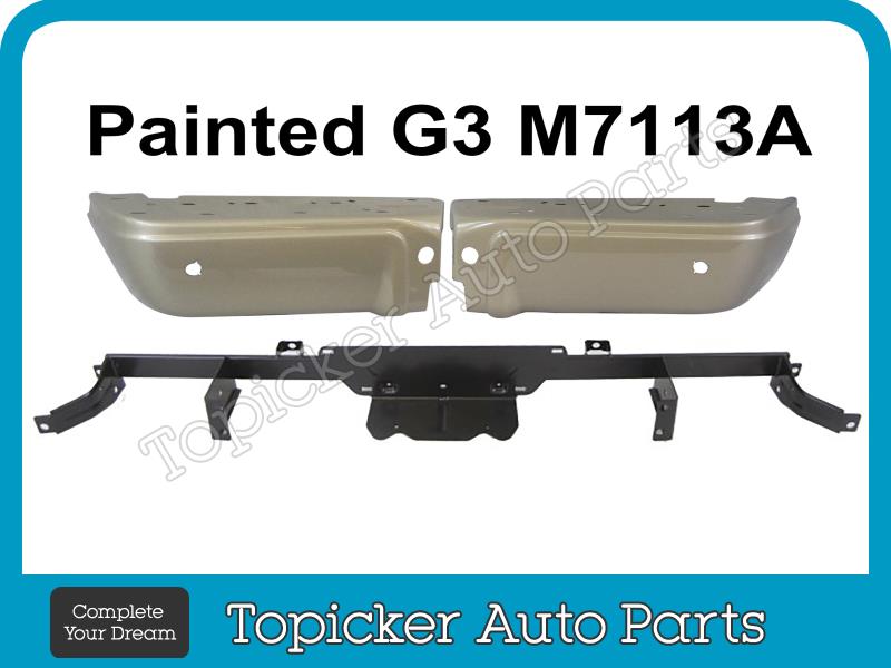 Painted Pueblo Gold G3/M7113A Rear Bumper Ends W/Hole For 08-10